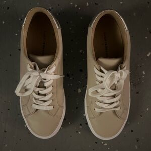 Lucky Brand Cream Sneakers